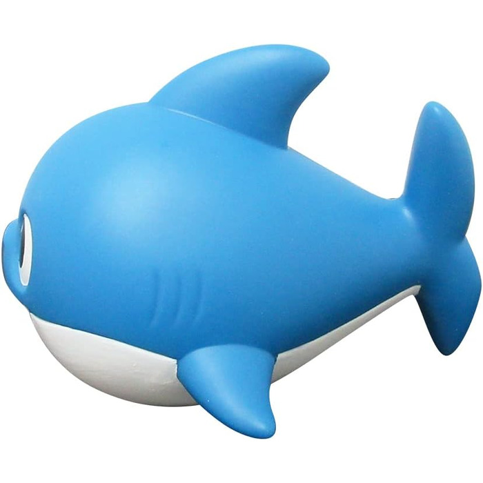 Набір для ванни Baby Shark, 3 шт. (акула, сітка для купання), блакитний, рожевий, жовтий, білий