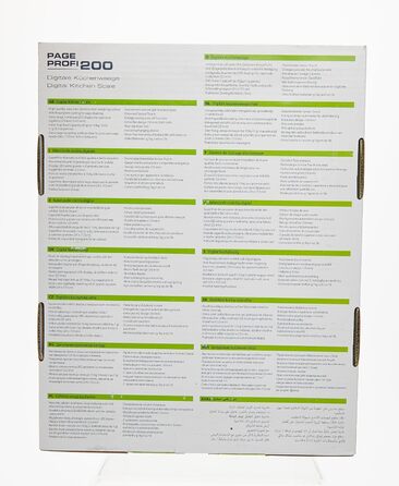 Цифрові кухонні ваги сріблястого кольору з нержавіючої сталі, вага до 15 кг (точність до 1 г), побутові ваги з запатентованою сенс