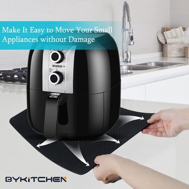 Термостійкий килимок для фритюрниці, 3 частини фетрового термозахисного килимка для кухонної стільниці, захисна стільниця, нековзна аксесуари Килимок для фритюрниці (33*43СМ) 3 шт. и 43см*33см