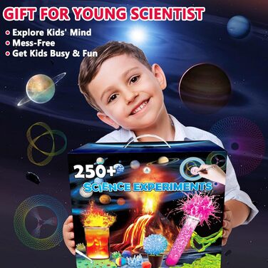 Набір для експериментів UNGLINGA 250+ Science Experiment Kits, для юних хіміків