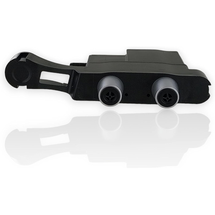 Носик для кави DL-pro для кавоварки Siemens EQ7 EQ.7 Plus extraClass aromaSense 12011804 00647218 647218 насадка з подвійним виливом Розподільник виливу для кави насадка чорна для кавоварки в зернах кавоварки