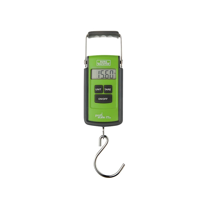 Ручні ваги Tara PS 7600, чорні, вага до 40 кг, просте управління Одинарні, 76000