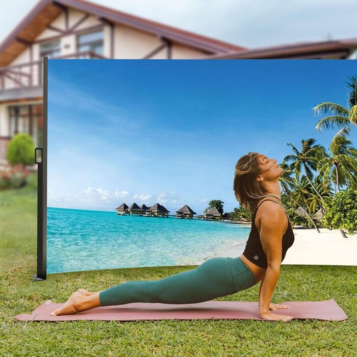 Бічний тент з фотодруком. Уривок з ПІВДЕННОГО МОРЯ ліворуч.