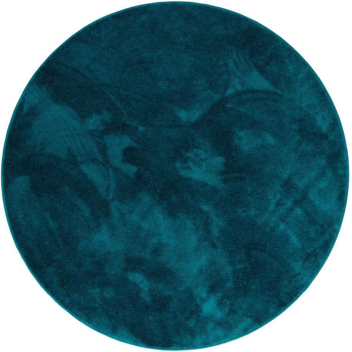 Розкішний Супер М'який Кудлатий Килим з довгим ворсом Круглий Пухнастий М'який Вітальня Спальня Melia Бензин 200 см Круглий