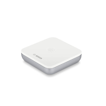 Датчик протікання води Bosch Smart Home з функцією швидкого виклику допомоги в додатку, протиковзкий, вузький та компактний