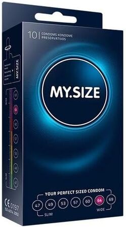 Мій розмір - 10 презервативів 64 мм - 10 шт. (1 упаковка)