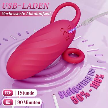 Вібратор для жінок Cacuola,  пульт дистанційного керування, рожевий