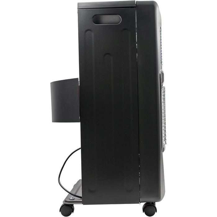 Гібридний газово-електричний обігрівач потужністю 4200 Вт, включаючи комплект регулятора тиску газу використання всередині та зовні приміщень (газовий обігрівач тільки на вулиці) променевий обігрівач для балонів з бутаном та пропаном до 11 кг електричне п