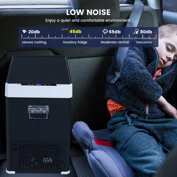 Літровий компресор з прохолодною коробкою -20 20 , електричний компресор для міні-холодильника 12/24V, портативний автомобільний х