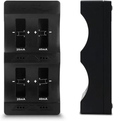 Універсальний зарядний пристрій для акумуляторів з 4 слотами (LIR2032, LIR2025, LIR2016, LIR1632, LIR1620, LIR2477, LIR2430, LIR2440, LIR2450, LIR2466)