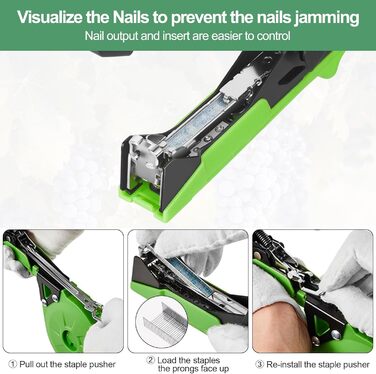 Плоскогубці для обв&39язування рослин, машина для обв&39язування рослин, обв&39язки для рослин, опора для шпалери, садовий інструмент, інструмент для обв&39язування помідорів, огірків, фруктових дерев, винограду, зі степлером, рулони зеленої стрічки