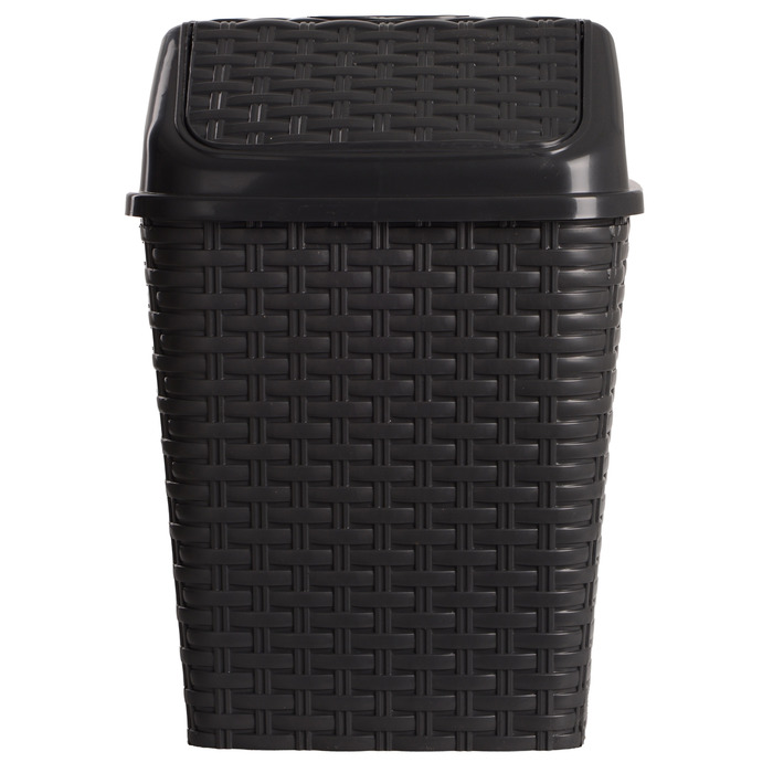 Корзина д/сміття VIOLET HOUSE 0752 Роттанг ANTRASIT з/кр 10 л (0752 Роттанг ANTRASIT с/к 10 л) (7182294)