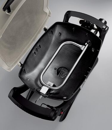 Газове барбекю Weber Q1000, поверхня гриля 43 x 32 см, портативний гриль-барбекю, 1 конфорка, 2-секційна порцелянова емальована ли