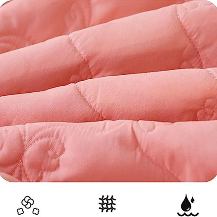 Покривало з рюшами для ліжка, покривало з спідницею для ліжка, стьобана постільна білизна, потовщені покривала, що зберігають тепло, ковдра (колір E, розмір 180x200 см)