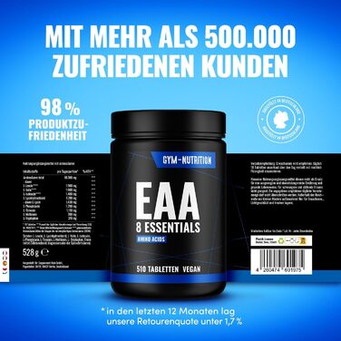 Таблетки Multi Amino - EAA Pattern, 510 шт.