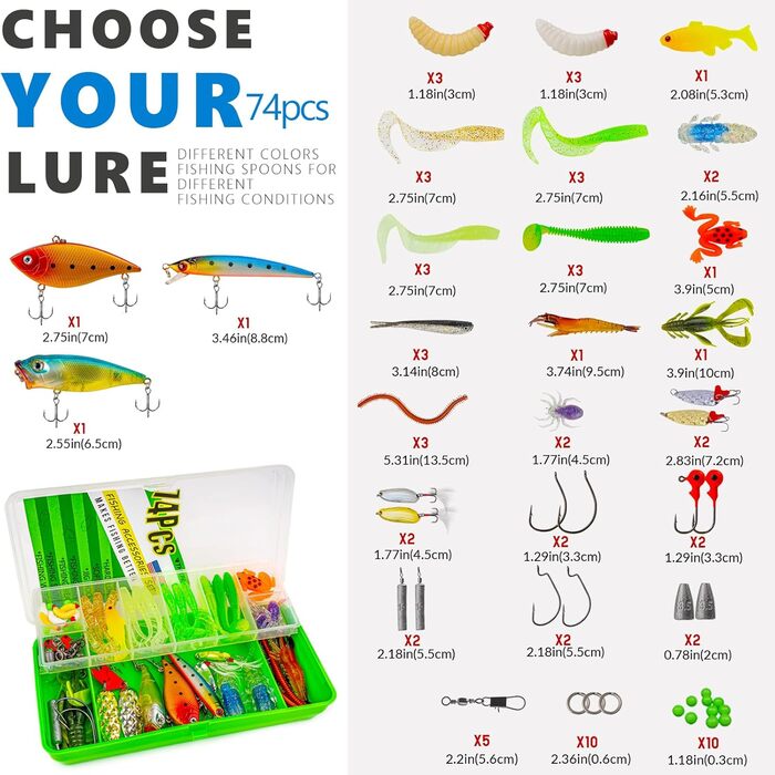 Набір рибальських сумок THKFISH із 79 предметів, водонепроникний рибальський рюкзак з коробками, рибальська сумка для риболовлі, включаючи рибальські плоскогубці, наживку, пристрій для зняття рибальських гачків і губний захват