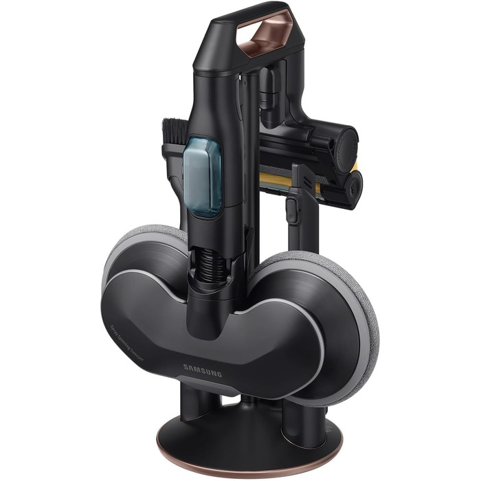 Бездротовий пилосос Samsung Bespoke Jet Plus Battery Wet & Clean, телескопічний, універсальна станція для прибирання, вкл. запасну