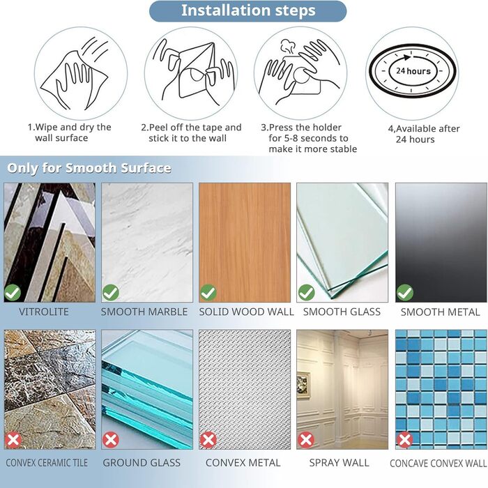 Тримач для туалетного рушника без свердління, тримач для туалетного рушника 304 хромована нержавіюча сталь, тримач для туалетного