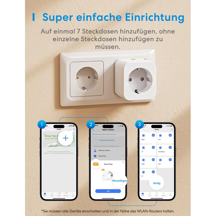 Розетка Wi-Fi Meross із вимірюванням потужності 16 А, розетка з таймером Smart Home з голосовим керуванням і дистанційним керуванням, Wi-Fi Smart Plug працює з Alexa, Google Home, SmartThings, упаковка з 4 шт.
