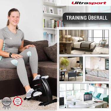 В-1/3-в-1, Міні-велотренажер, Тренажер для рук та ніг, Велотренажер, Педальний тренажер для нарощування м&39язів, Тренування на витривалість, Домашній тренажер, Ідеально підходить для людей похилого віку, Тихий та не потребує обслуговування US Mini-Bike 5