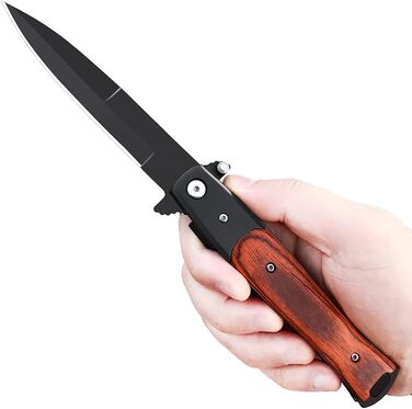 Складаний ніж Гострий ніж для активного відпочинку Мисливський ніж та ніж для виживання Одноручний ніж Кишеньковий ніж з лезом з н