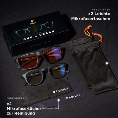 Окуляри з фільтром синього світла Horus X для чоловіків та жінок Blue Light Glasses