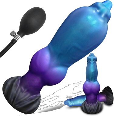 Анальний фалоімітатор для собак надувний вузол анальний фалоімітатор з присоском хвіст фалоімітатора для чоловіків фентезійний надувний фалоімітатор великий анальний штекер для жінок реалістичний XXL фалоімітатори фетиш анальний носилки БДСМ анальна іграш