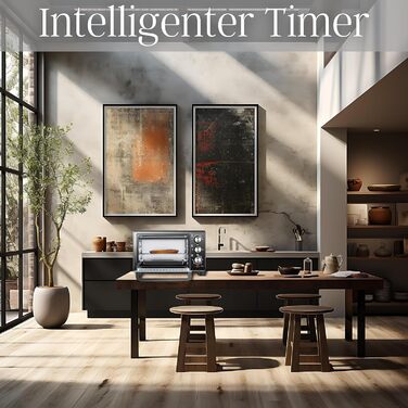 Міні-духова шафа 15 літрів Піч для піци Міні піч Таймер на 60 хв 100-230C 1200 Вт Духова шафа Лоток для крихт Міні-піч Кемпінгова піч Мала духова шафа Енергозбереження