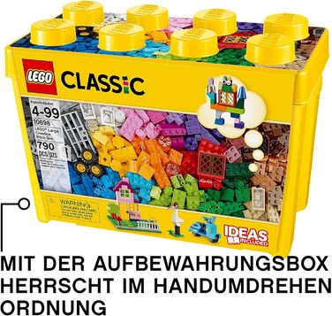 Конструктор LEGO Classic Велика коробка з кубиками, 790 деталей