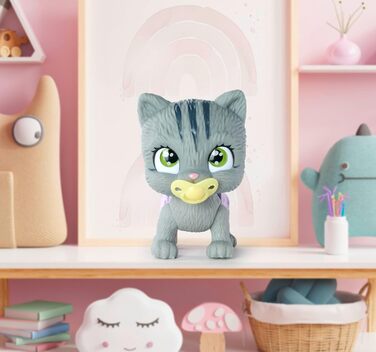 Інтерактивна кішечка Pamper Petz, з функцією пиття та вологи, іграшка-котик для дітей від 3 років, пухнастий котик для ігор, з сюрпризом та чарівною лапкою, 105953051