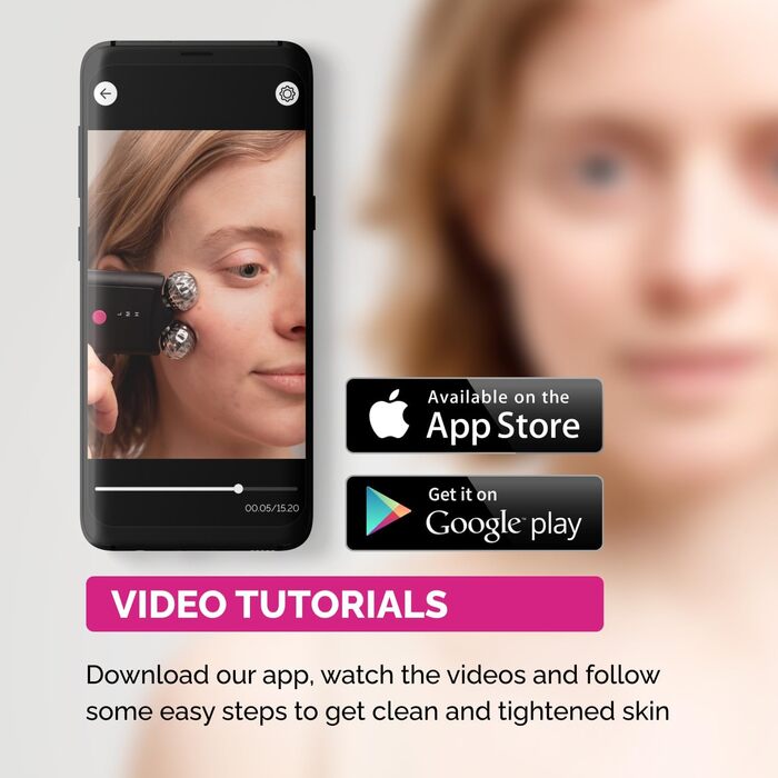 Ультразвуковий пілінг GESS з масажними роликами EMS, фонофорезом, ультразвуковим мікромасажем та міостимуляцією, 3 режими - очищення пор обличчя та видалення подвійного підборіддя для ефективного догляду за шкірою