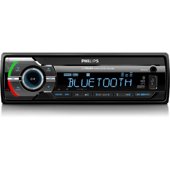 Автомагнітола Philips CE235BT Bluetooth EDR - Автомагнітола, гучний зв'язок, MP3-плеєр і USB/SDHC, еквалайзер, цифровий тюнінг автомобіля, Plug & Play (FM/AM) (французька версія)