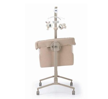 Дитяче ліжечко CAM Il mondo del bambino Дитяче ліжечко Cullami Доступні інші кольори Має функцію гойдання 8 регульованих положень висоти, Колір Бежевий