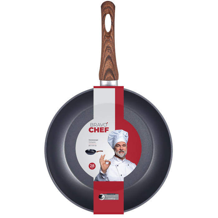 Сковорідка Bravo Chef класична 28 см (6815600)