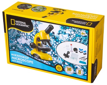 Мікроскоп National Geographic Biolux 40x-800x з адаптером до смартфону (9039500)