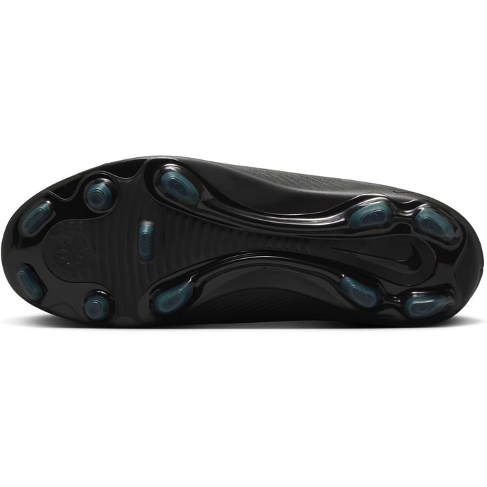 Футбольні бутси NIKE Unisex Kids Jr. Vapor 16 Club Fg/Mg, розмір 38.5 EU, чорні, чорні, Deep Jungle