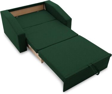 Крісло Sofini Vertico 90 - розкладне крісло з функцією сну - для вітальні, спальні або дитячої кімнати, крісло-ліжко (Malmo New 79)