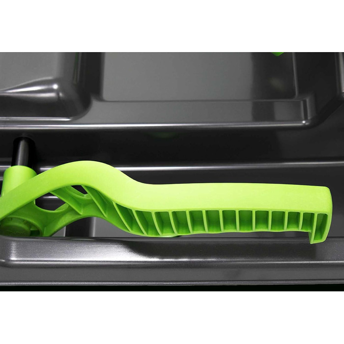 Санки KHW Snow Fox кермові з металевим гальмом, льодово-сині