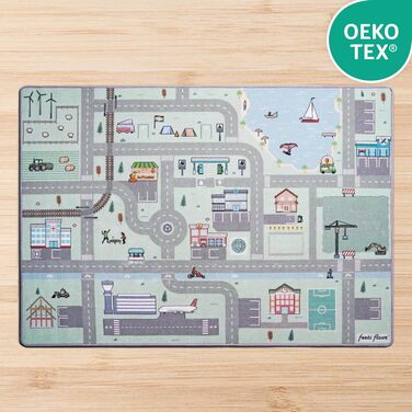 Новий пастельний ігровий килим вуличний 1,4 х 2,0 м kotex 100, без запаху, протиковзкий високоякісний килим для дитячої кімнати /