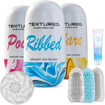 Мастурбатор-яйце Humbuzz для чоловіків, 3 моделі, силіконове