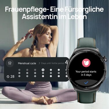 Розумний годинник Mibro Lite3 Pro GPS для чоловіків та жінок, круглий 45 мм, 15 днів роботи від батареї, фітнес-трекер з GPS, сном, SpO2, серцевим ритмом, Bluetooth-дзвінками, 150 спортивних режимів, водонепроникність 5 атм (темно-зелений) чорний/зелений