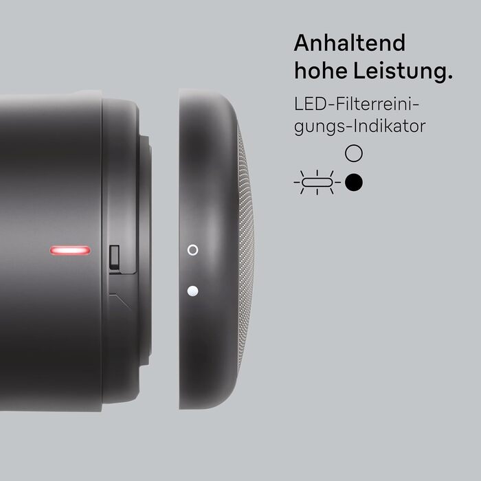 Фен Braun HD4.2 Premium легкий та потужний (2100 Вт) з технологією Super IONTEC, дифузором та насадкою для стайлінгу, 3 температури та 3 швидкості, для всіх типів волосся, чорно-сірий, BRHD425E