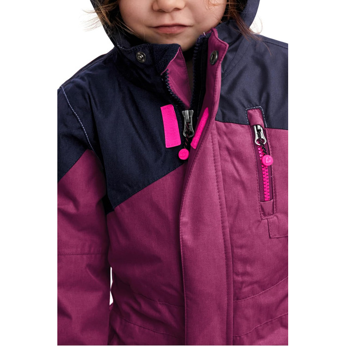 Дитячий лижний комбінезон/сніговий костюм Killtec Unisex Kesley Mini з капюшоном 98-104 Сливовий