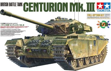 Радіокерований британський танк Centurion Mk.III - Набір для моделювання, багатоколірний, 56045 1/16