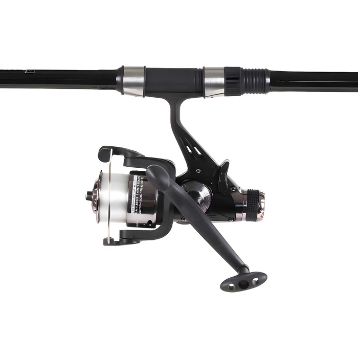 Набір для лову коропа - Повний комплект рибальського спорядження для коропових рибалок - Вудка, котушка, сигналізатор клювання, свінгер та багато іншого - Високоякісний набір для початківців та експертів - У комплекті стандартний кейс на 2 вудки