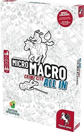 Чорно-білий мегаполіс сингл, 59062G MicroMacro Crime City 3 - All In (Edition Spielwiese)