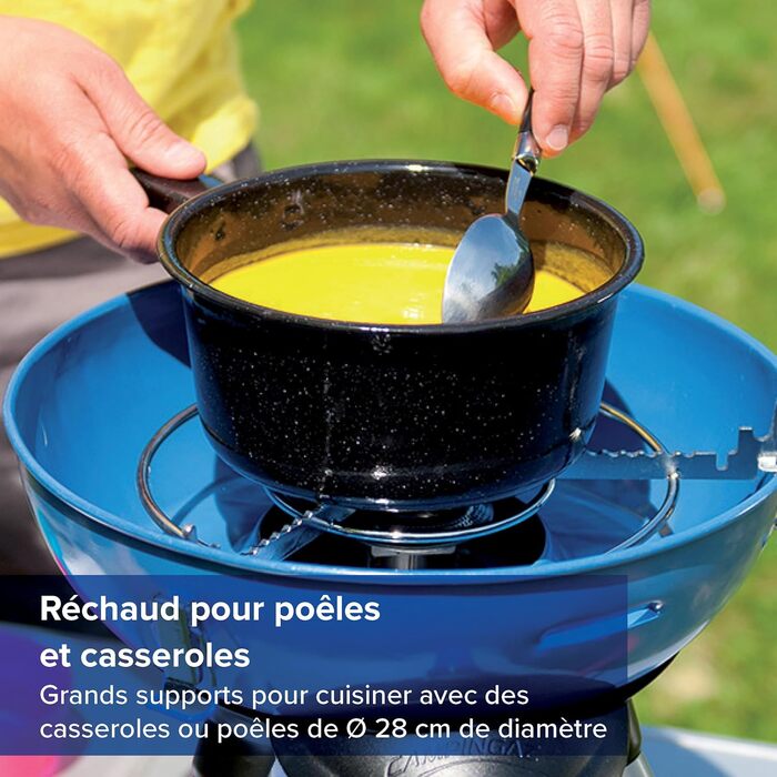 Невеликий гриль для кемпінгу, фестивалів або пікніків, з гнучкими можливостями приготування, газова плита з антипригарним покриття