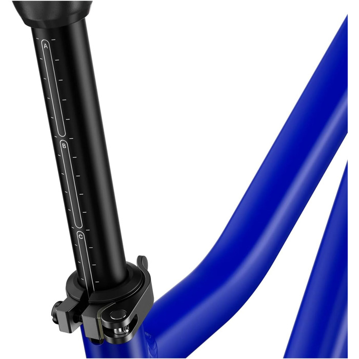 Синій гірський велосипед з магнієвою рамою та втулками-швидкорозподільниками 2024 від WOOM, 5 -