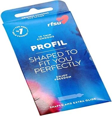 Презервативи RFSU PROFILE 10 шт. , 1 упаковка (1 x 10 шт. )