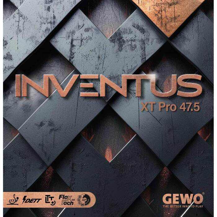 Ракетка для настільного тенісу Gewo Zoom Pro OFF-, Inventus XT Pro 47.5+Elaxxon 45.0, ST (1163800003)